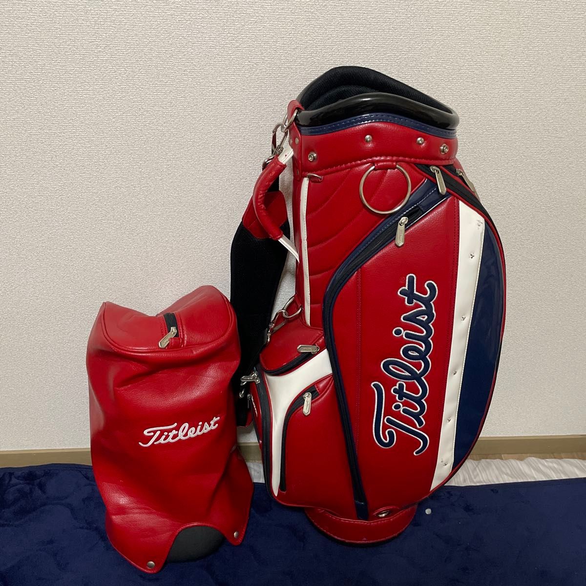 Titleist キャディバッグ 赤白 #A60｜Yahoo!フリマ（旧PayPayフリマ）
